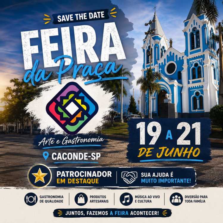 Feira da Praça - Música Ao vivo, Gastronomia e Artesanato