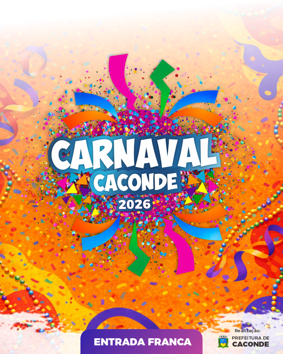 Carnaval de Caconde 2026 terá cinco dias de festa, grandes shows e matinês para toda a família