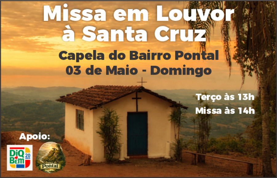Tradição de fé: Missa em Louvor à Santa Cruz reúne fiéis há mais de 130 anos no Bairro Pontal