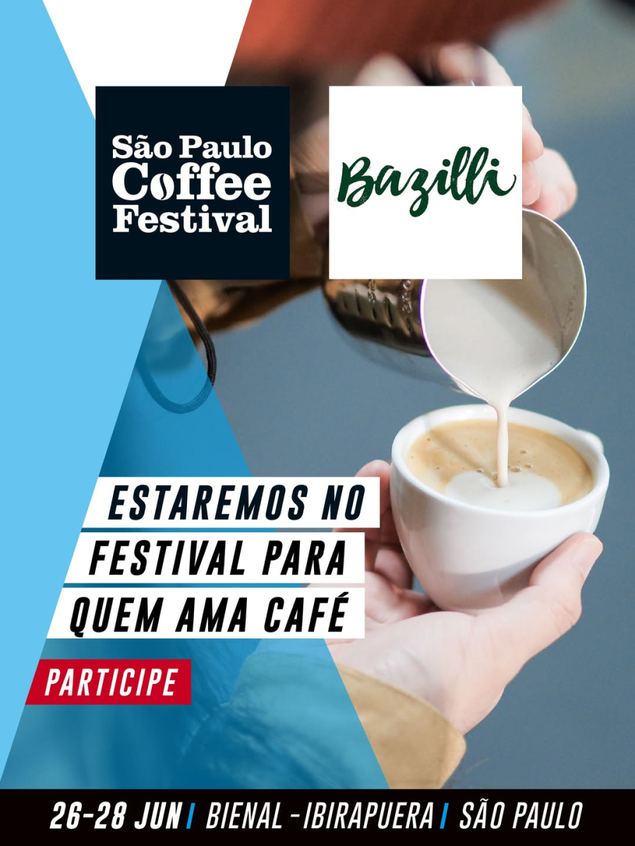 Café Bazilli representa Caconde no São Paulo Coffee Festival 2026